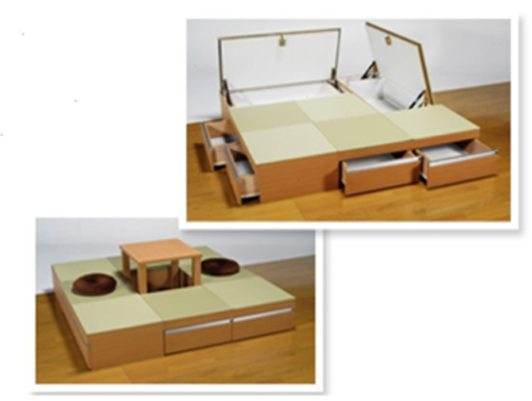 置き床式畳下収納システム STB modula-10